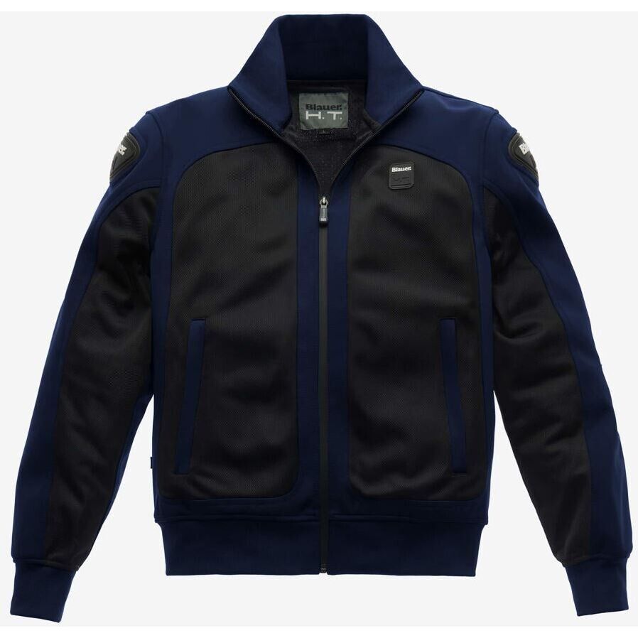 Giacca Moto Estiva BLAUER EASY AIR PRO - (Nero/Blu)