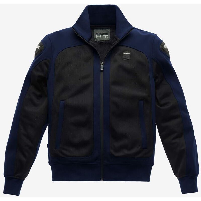Giacca Moto Estiva BLAUER EASY AIR PRO - (Nero/Blu)