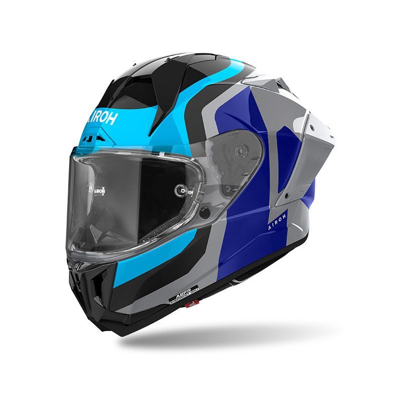 Casco Integrale AIROH GP800 COMPETITION - (Blue Gloss) Casco Integrale AIROH GP800 COMPETITION - (Blue Gloss)