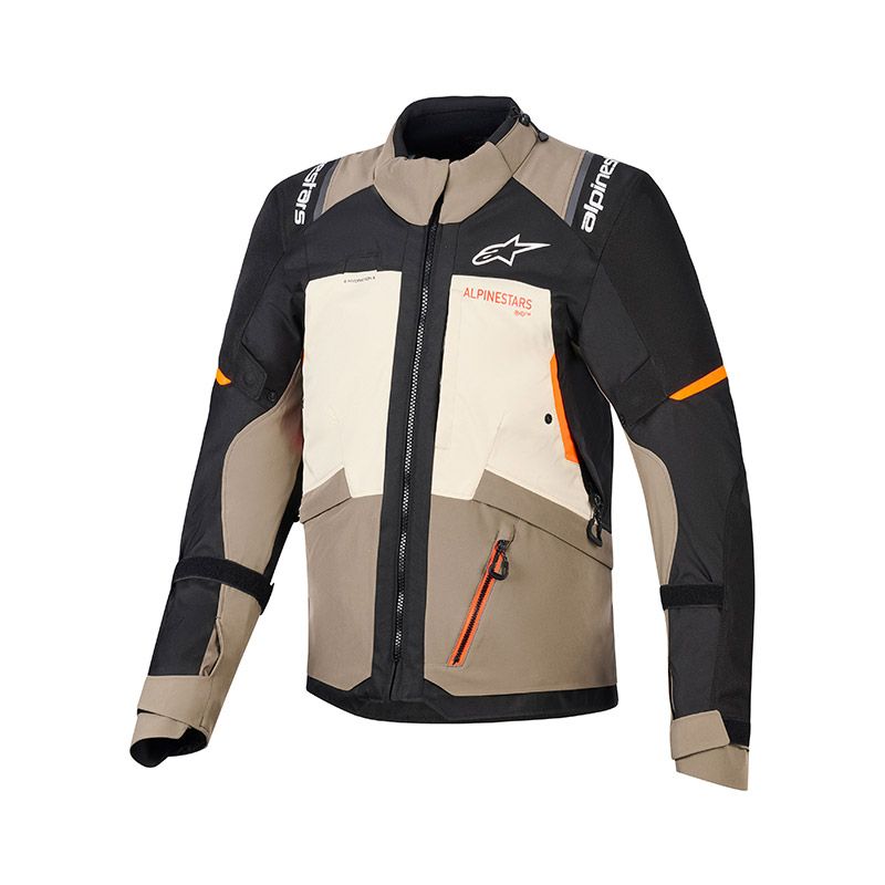 Giacca Moto ALPINESTARS ANDES V4 DRYSTAR - (Walnut/Mastic/Black)