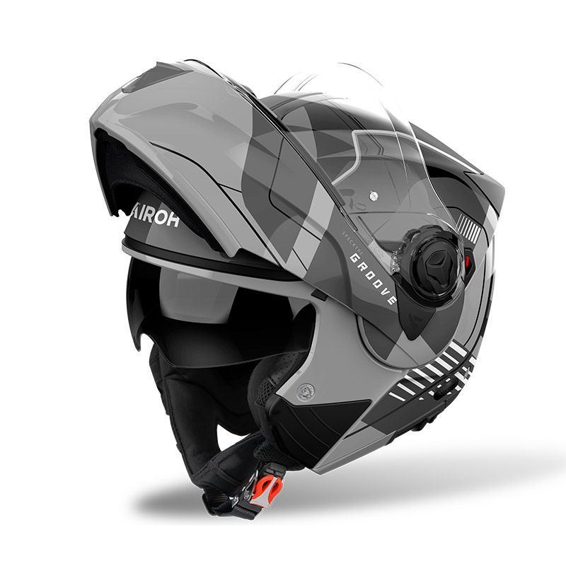 Casco Modulare AIROH SPECKTRE GROOVE - (Grey Gloss)