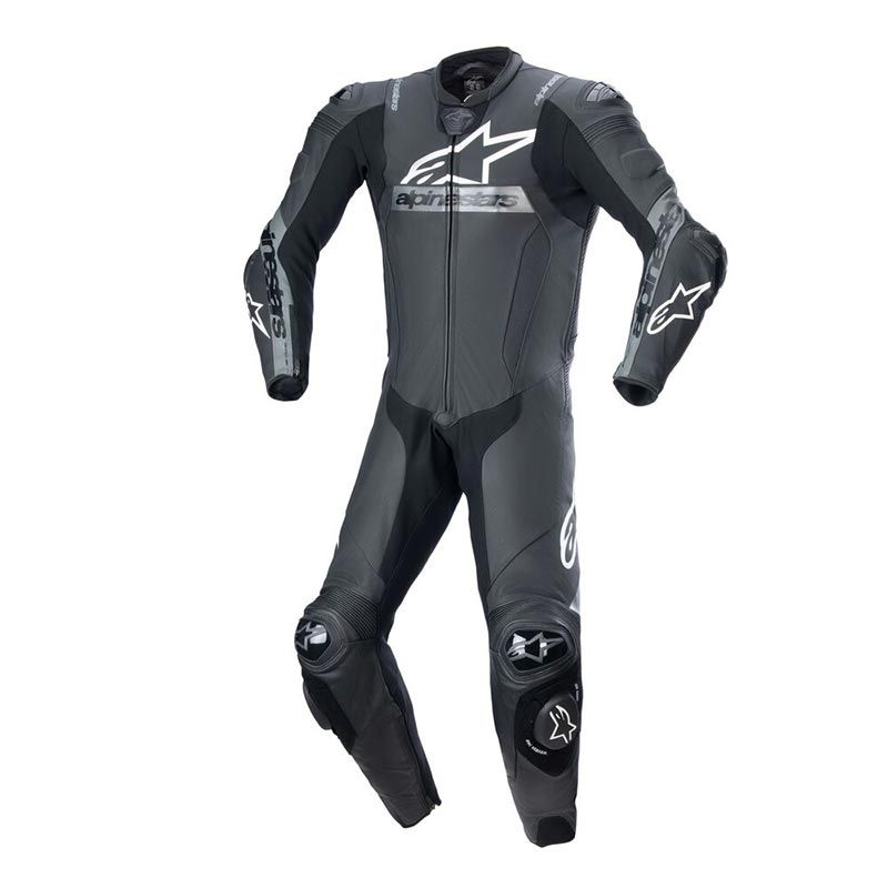 Tuta Pelle Intera ALPINESTARS MISSILE V2 WARD - (Black/Gray)