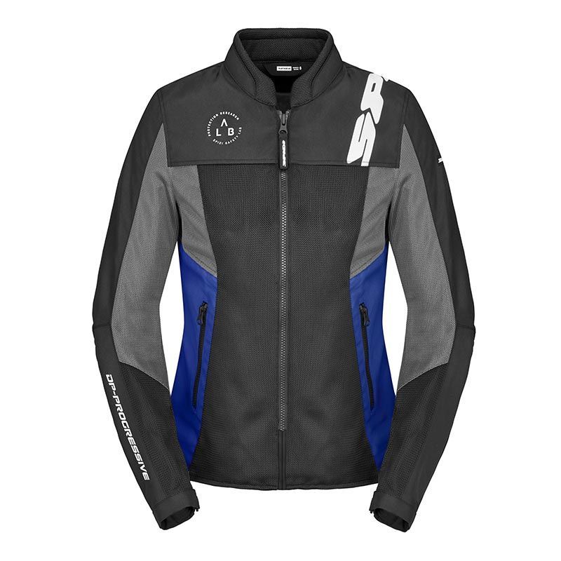Giacca Donna Estiva SPIDI CORSA NET WINDOUT LADY - (Black/Blue)