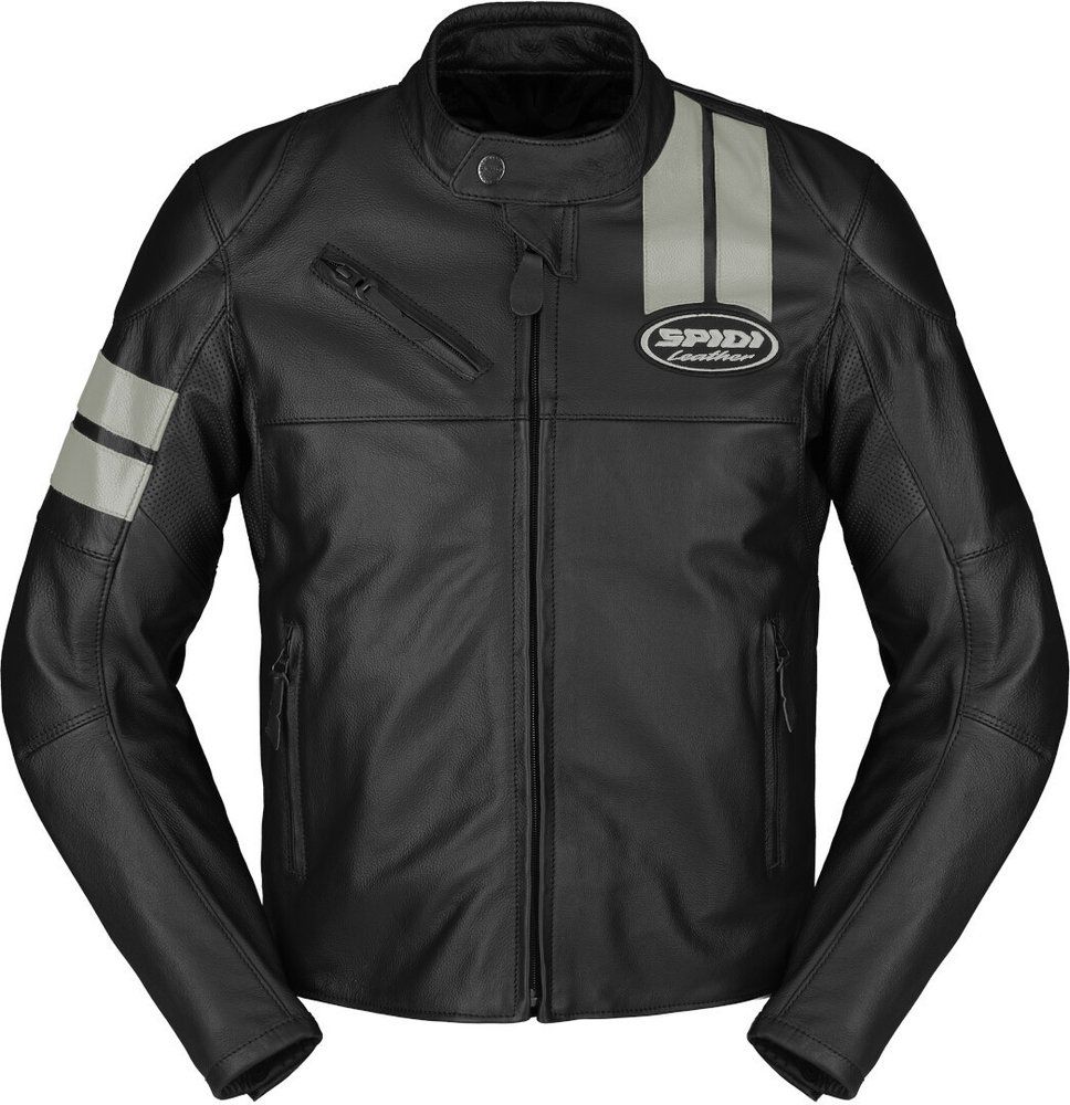 Giacca Pelle SPIDI ROAR - (Ice/Black)