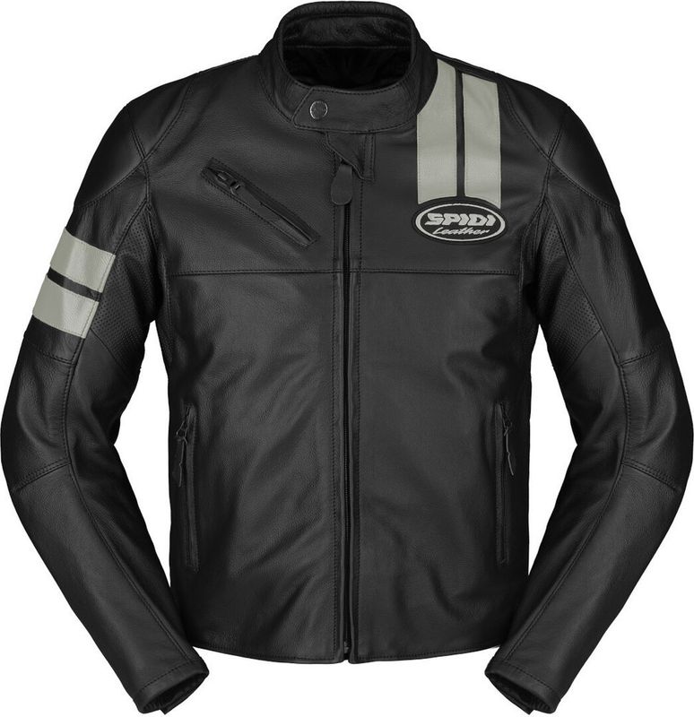 Giacca Pelle SPIDI ROAR - (Ice/Black) Giacca Pelle SPIDI ROAR - (Ice/Black)