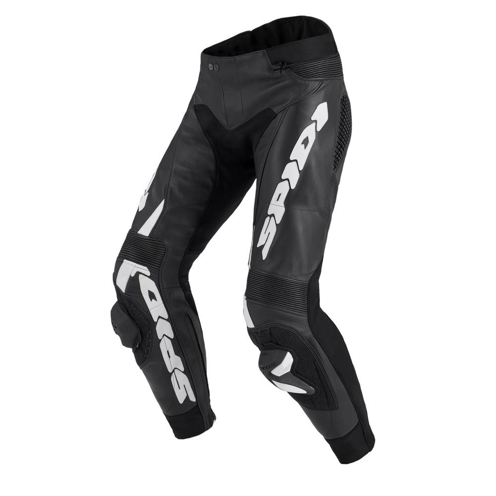 Pantaloni Pelle SPIDI RR PRO WARRIOR- (Black/White)