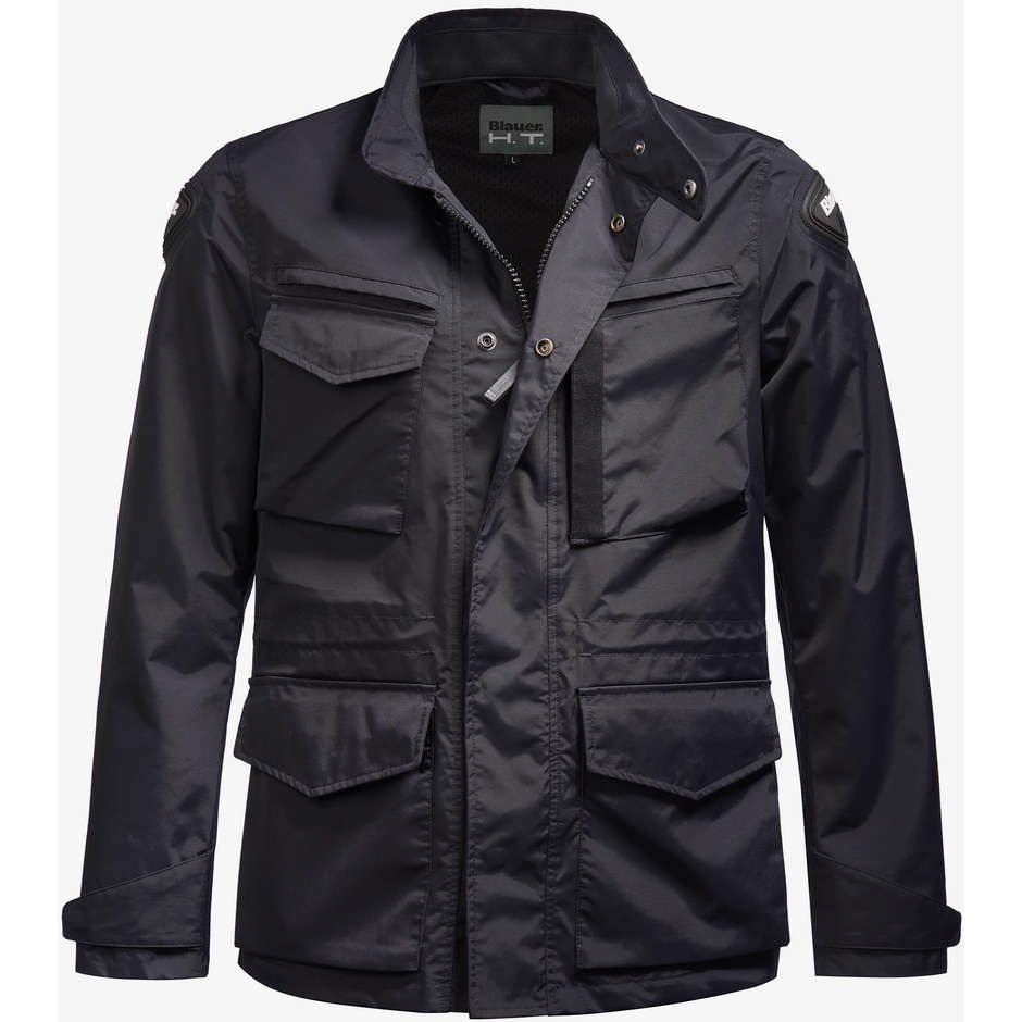 Giacca Moto BLAUER ETHAN WP - (Blu)