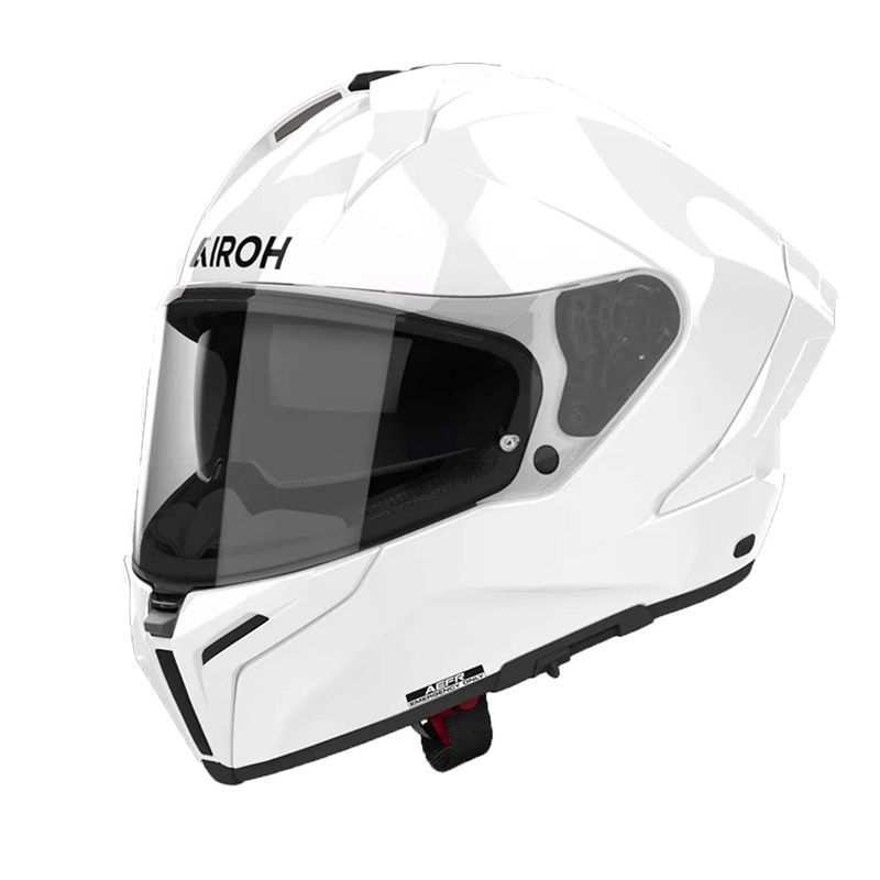 Casco Integrale AIROH MATRYX COLOR - (White Gloss)