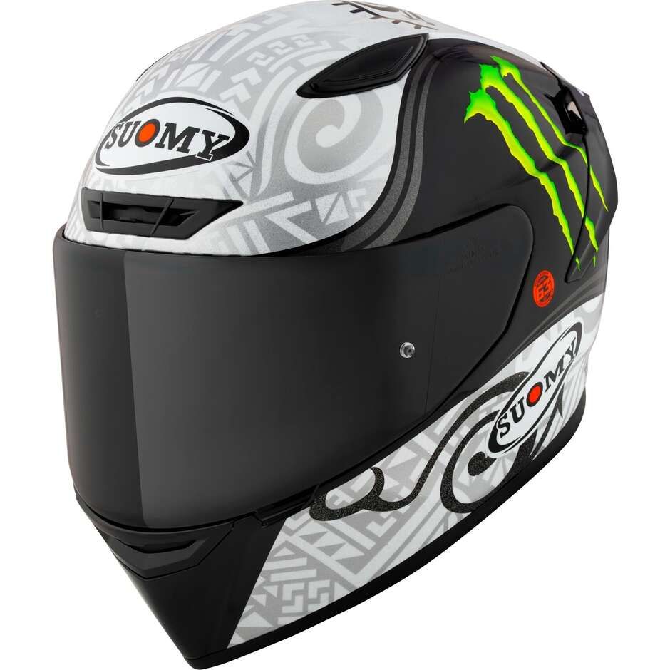 Casco Integrale SUOMY TRACK-1 BAGNAIA WINTER TEST MONSTER REPLICA Casco Integrale SUOMY TRACK-1 BAGNAIA WINTER TEST MONSTER REPLICA