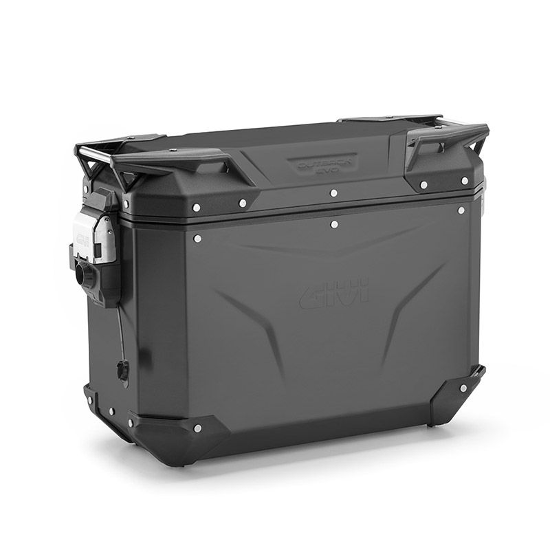 GIVI VALIGIA LATERALE DESTRA TREKKER OUTBACK EVO SMART 37 LITRI MONOKEY CAM-SIDE ALLUMINIO NERA