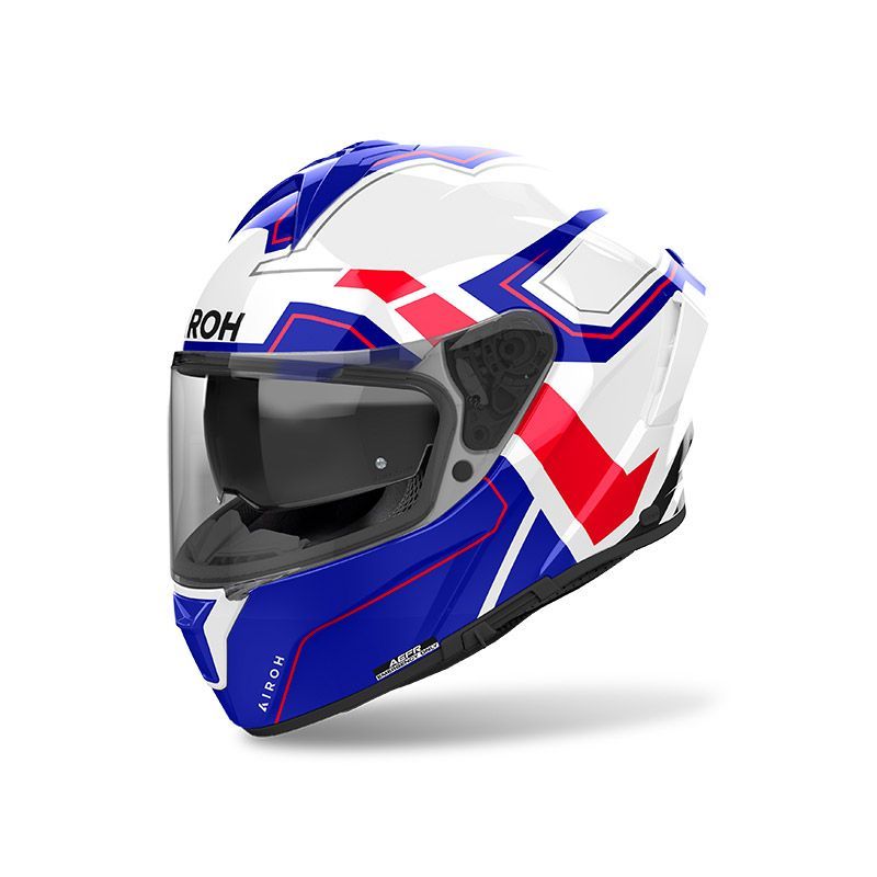 Casco Integrale AIROH SPARK 2 DART - (Blue/Red Gloss)
