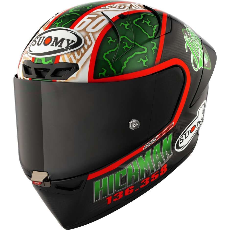 Casco Integrale SUOMY S1-XR GP CARBON HICKMAN REPLICA 2024