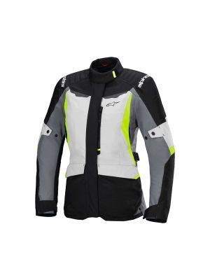 Giacca Moto Donna ALPINESTARS STELLA ST-1 WP - (Ice/Black/Yellow Fluo)