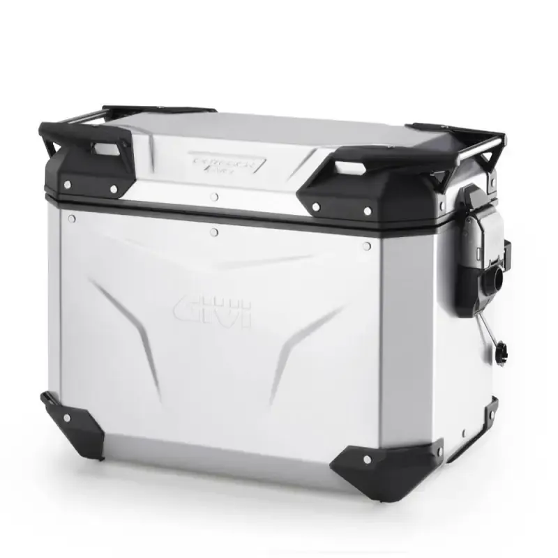 GIVI VALIGIA LATERALE DESTRA TREKKER OUTBACK EVO SMART 44 LITRI MONOKEY CAM-SIDE ALLUMINIO ANODIZZATO