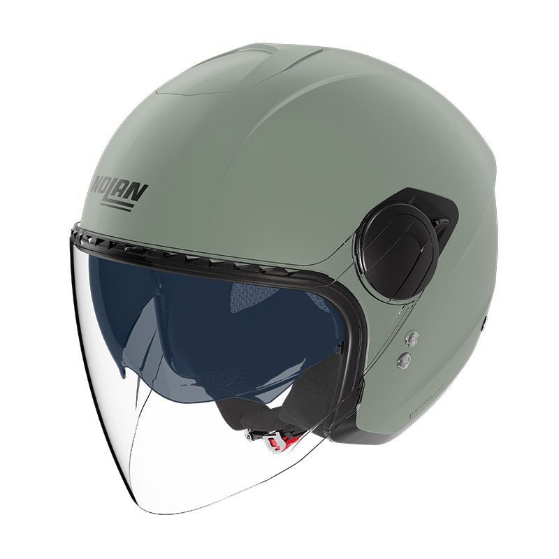 Casco Jet NOLAN N20-2 VISOR CLASSICO NOBILE - (Verde Grigio Opaco)