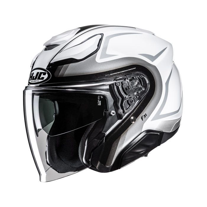 Casco Jet HJC F31 BASK - (Bask MC10)