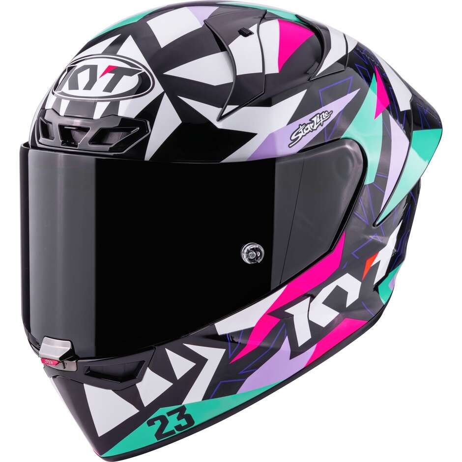 Casco Integrale KYT KX-1 RACE GP BASTIANINI REPLICA 2025