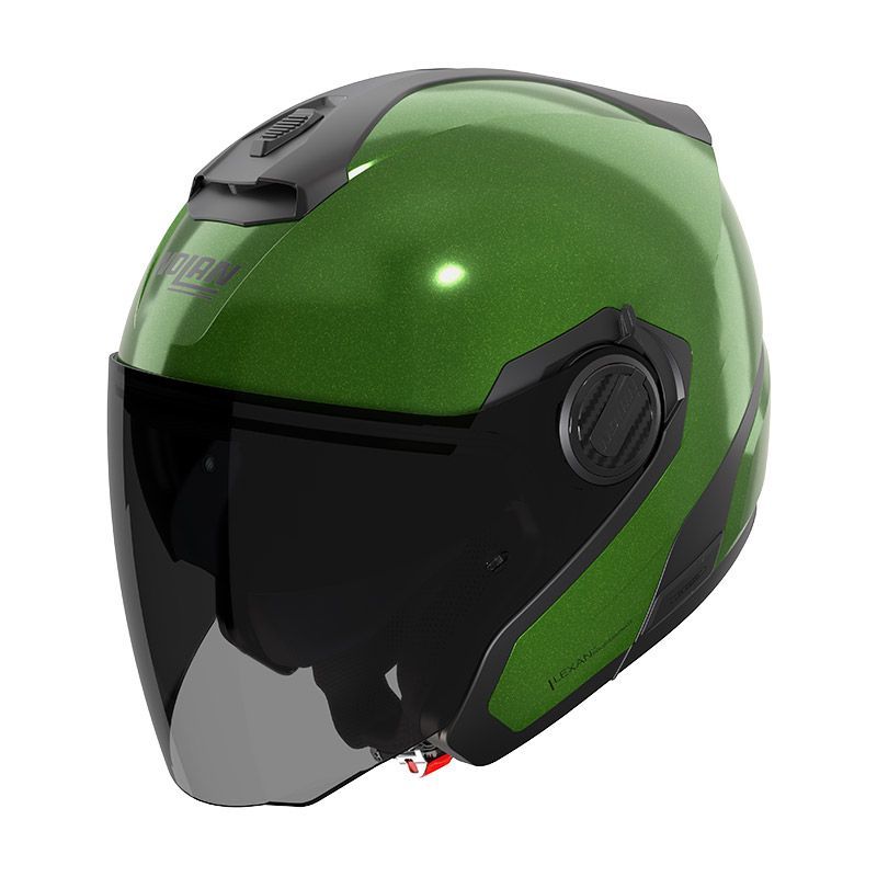 Casco Jet NOLAN N40-5 CLASSICO NOBILE - (Verde Metallo)