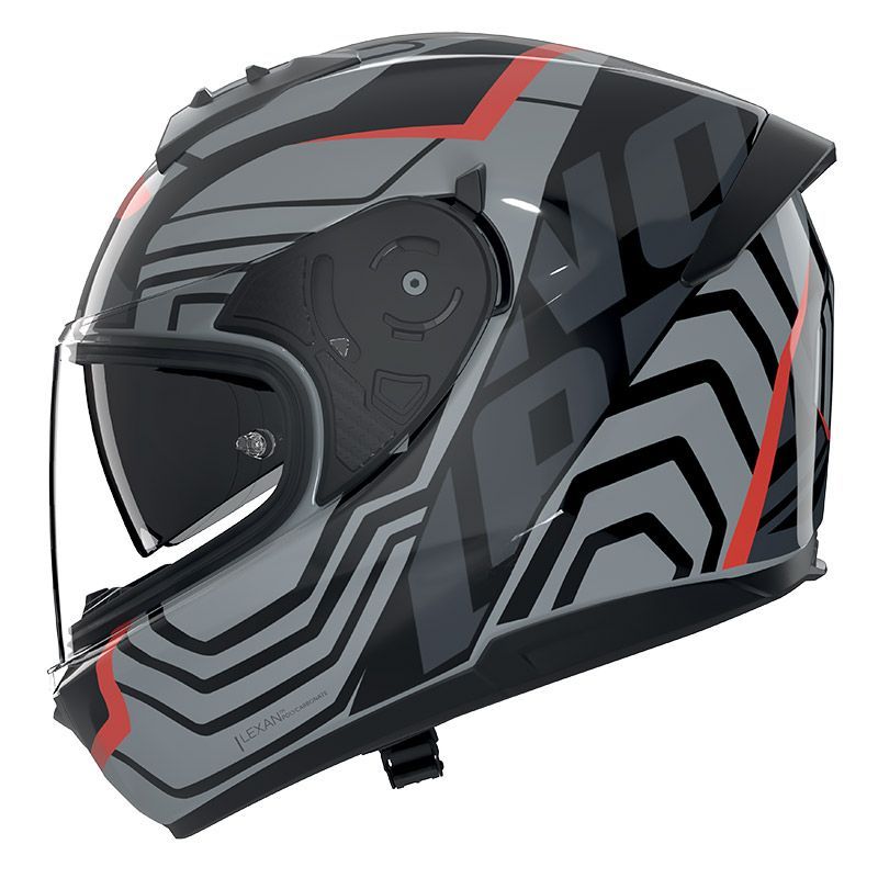 Casco Integrale NOLAN N60-6 ECLETTICO - (Nero/Grigio/Rosso)