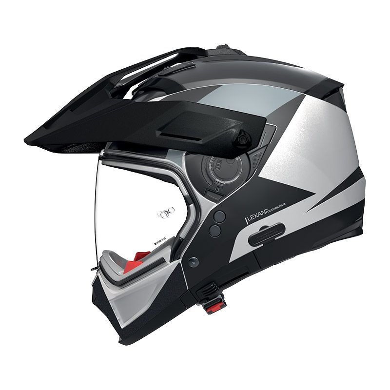 Casco Modulare NOLAN N70-2 X TURBINE - (Bianco/Nero/Grigio)