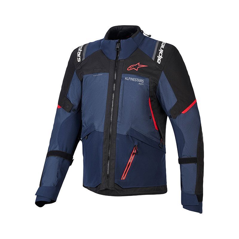 Giacca Moto ALPINESTARS ANDES V4 DRYSTAR - (Night Navy/Mood Indigo/Black)