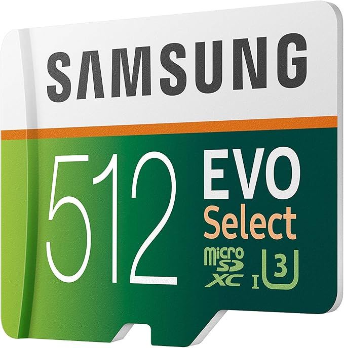Micro SD Samsung EVO Select da 512 GB, classe 10