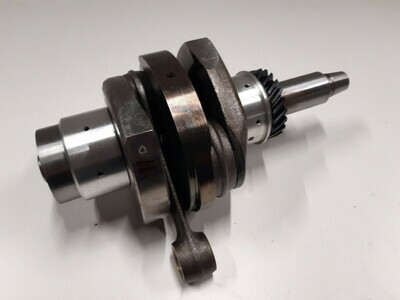 Reconditioned VISA crankshaft modified for 2CV crankcase