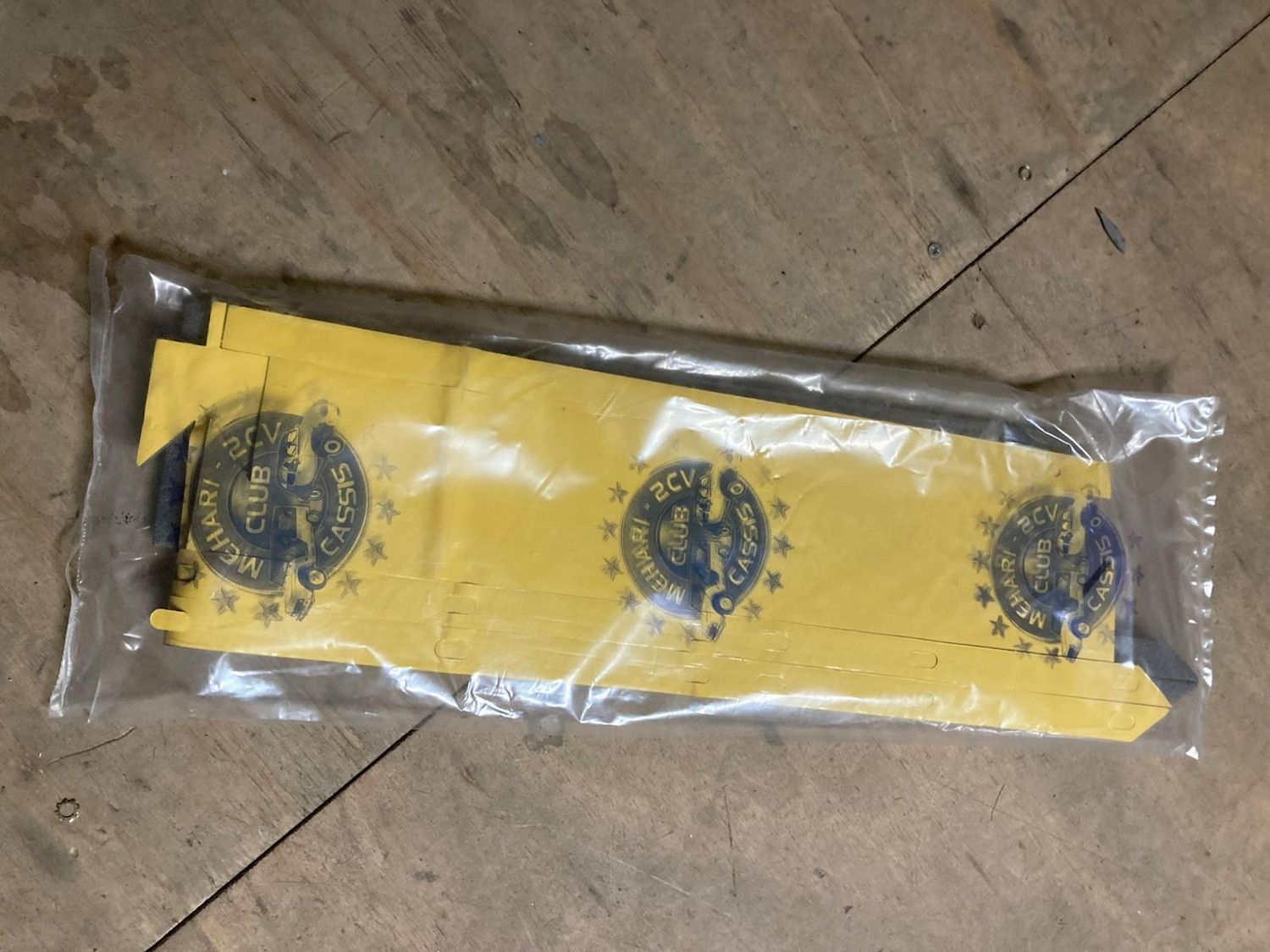 zelfklevende rubberen