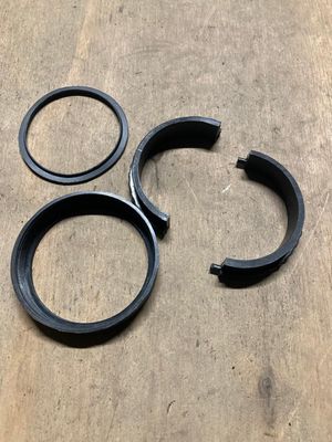 clamping ring filling tube clamping ring filling tube