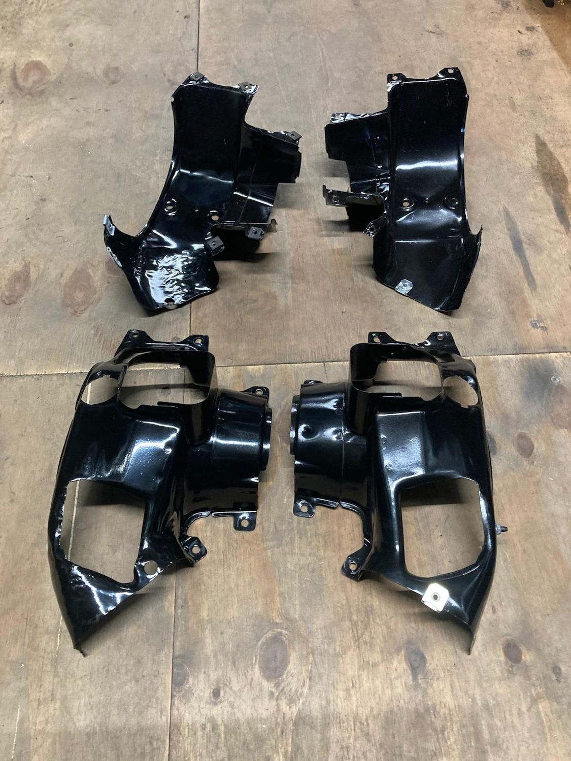 koelbeplating 602cc beschadigd