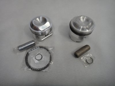 Forged pistons 652cc