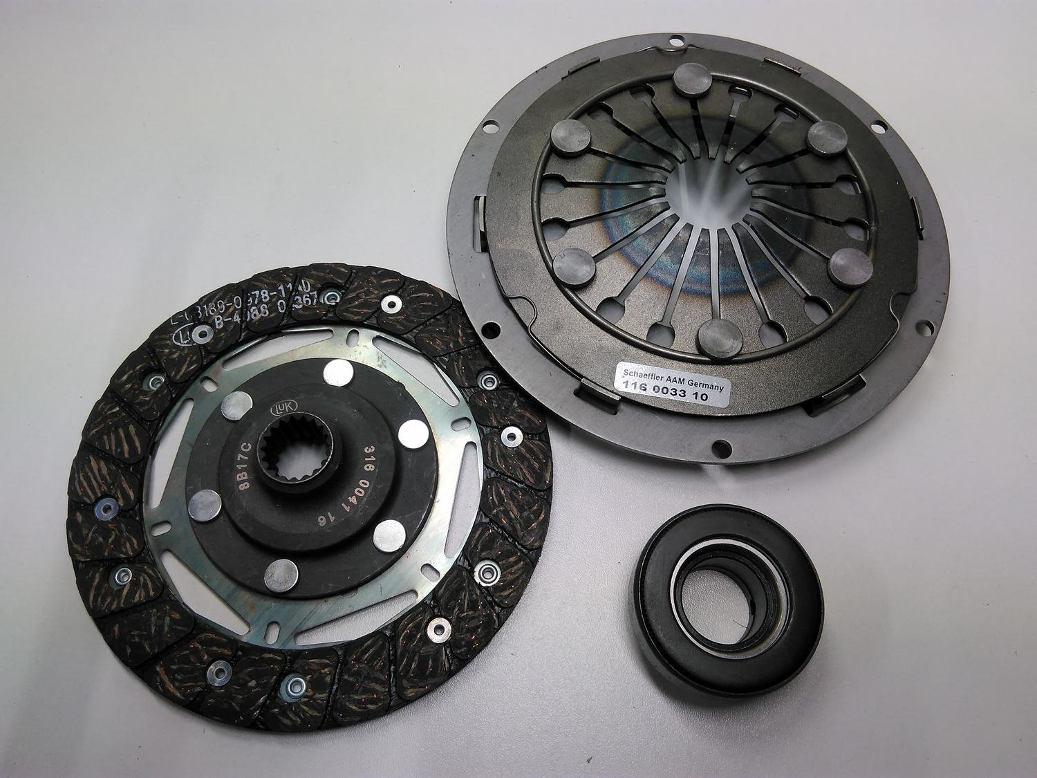 Clutch kit 2CV / Visa LUK 3 fingers