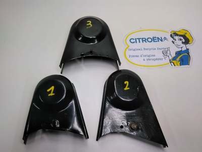 Cap alternator belt 2CV / Visa powdercoated Recup
