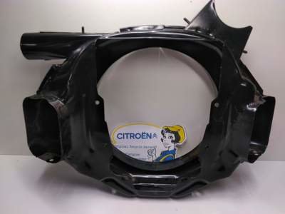 Air intake - cooling tunnel  drum brakes powdercoated original Recup