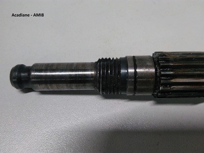 Primary shaft Acadiane / Ami8 / Dyane6 oud model short spline