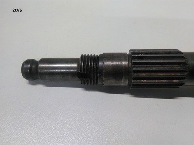 Primary shaft 2CV6 short spline