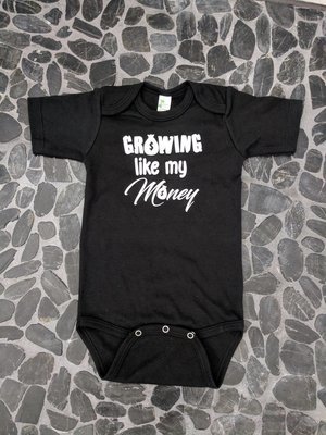 Growing like My Money Onesie/ Toddler T-shirt