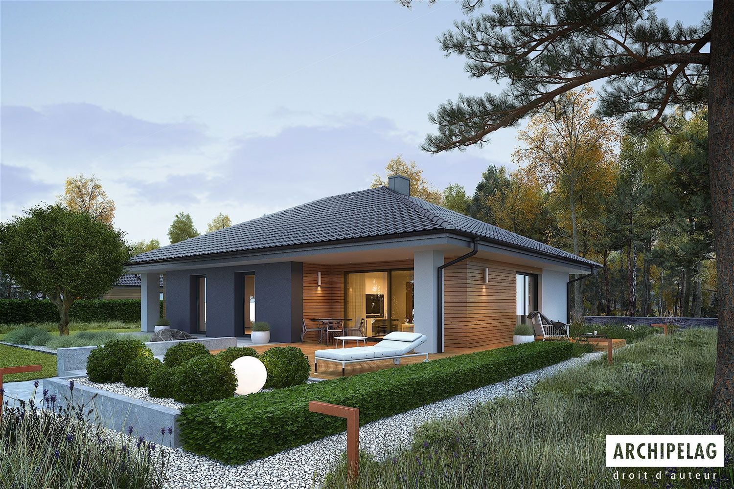 MINI 4 — Maison en Bois en Kit Ossature Bois 120 m², 3 Chambres (RE2020)