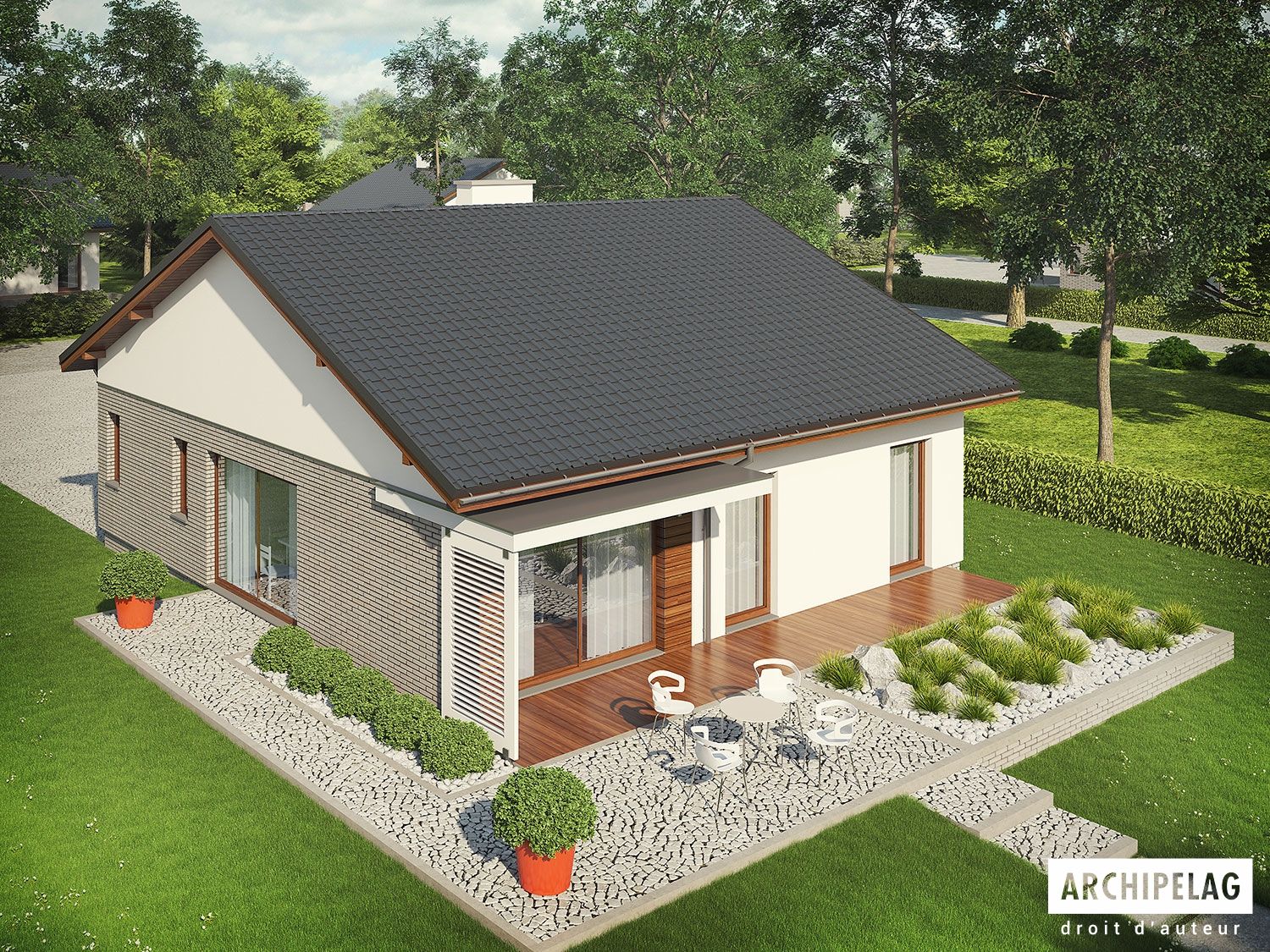 Maison Préfabriquée 111 m² ARMANDO II G1 , 2 Chambres