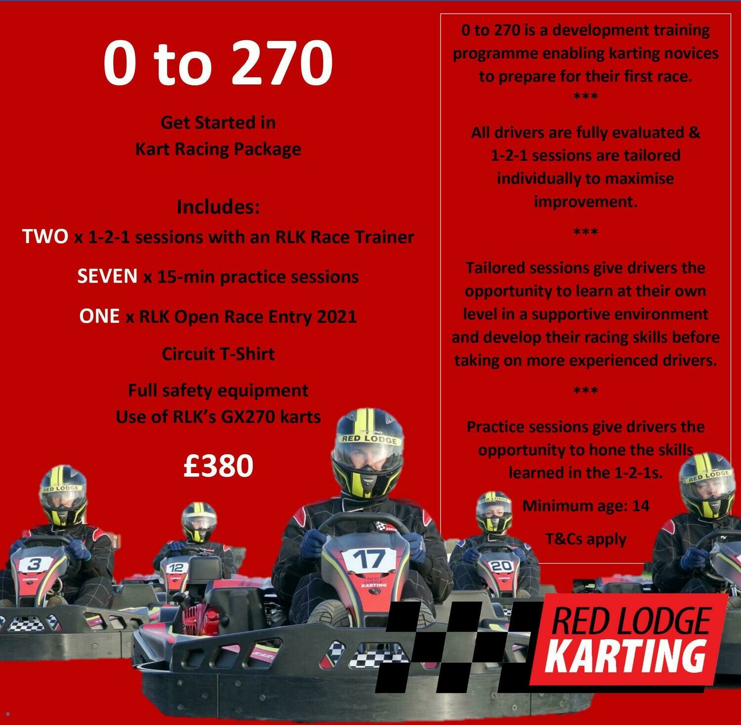 0-270 Kart Racing Package 0-270 Kart Racing Package