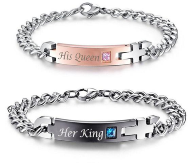 King and Queen Bracelets