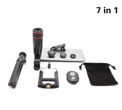 7in1 8x Zoom Telephoto Optical Camera Lenses Telescope Phone