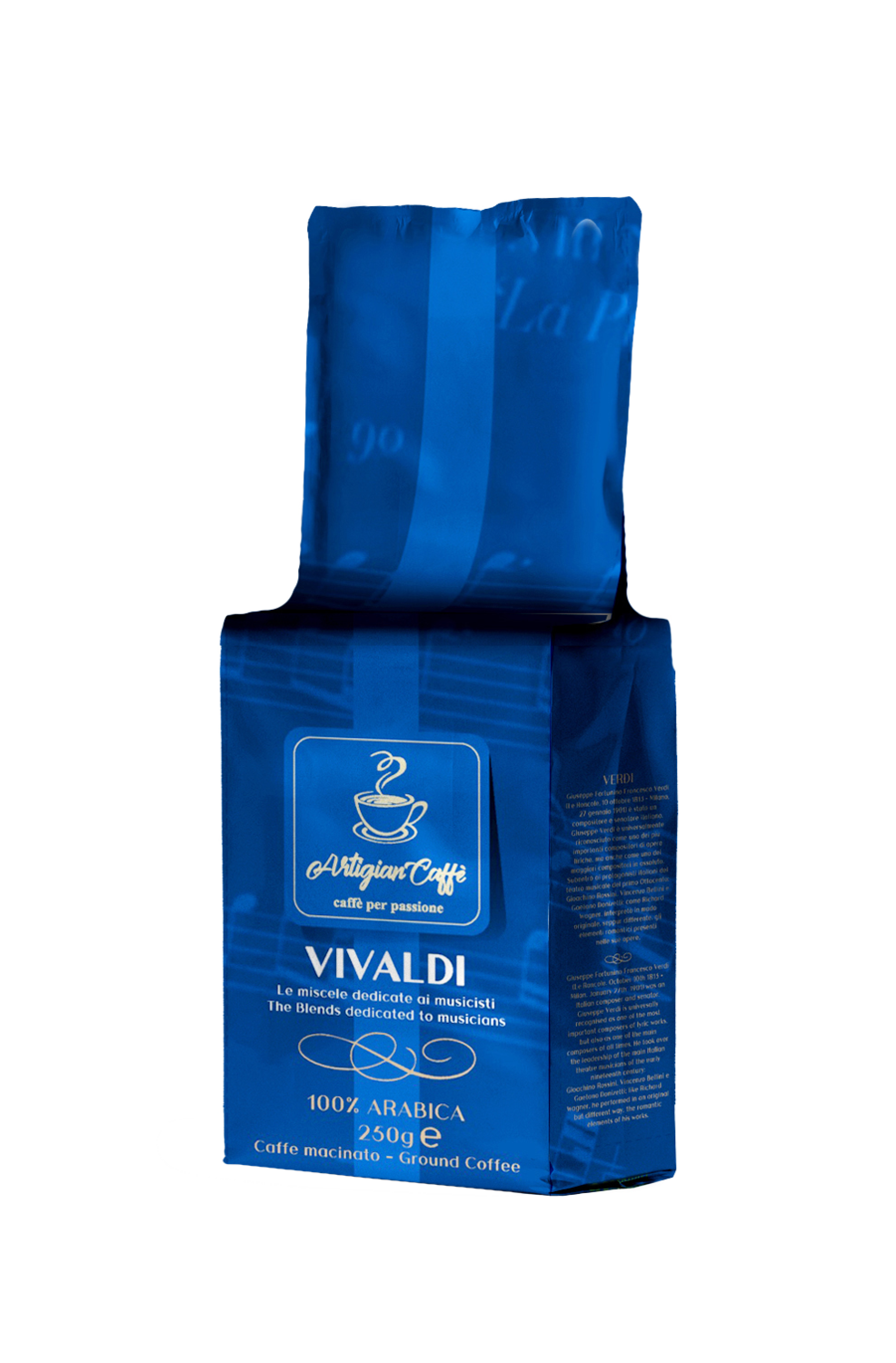 VIVALDI CAFFE' MACINATO 250 GR VIVALDI CAFFE' MACINATO 250 GR