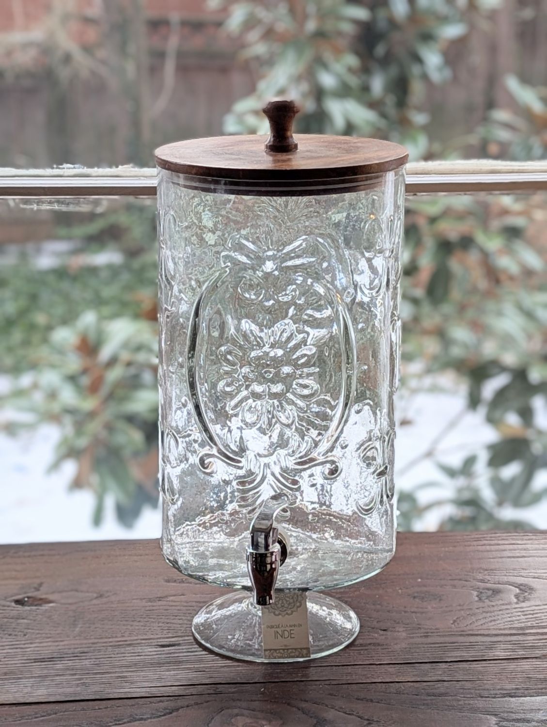 Glass Beverage Dispenser