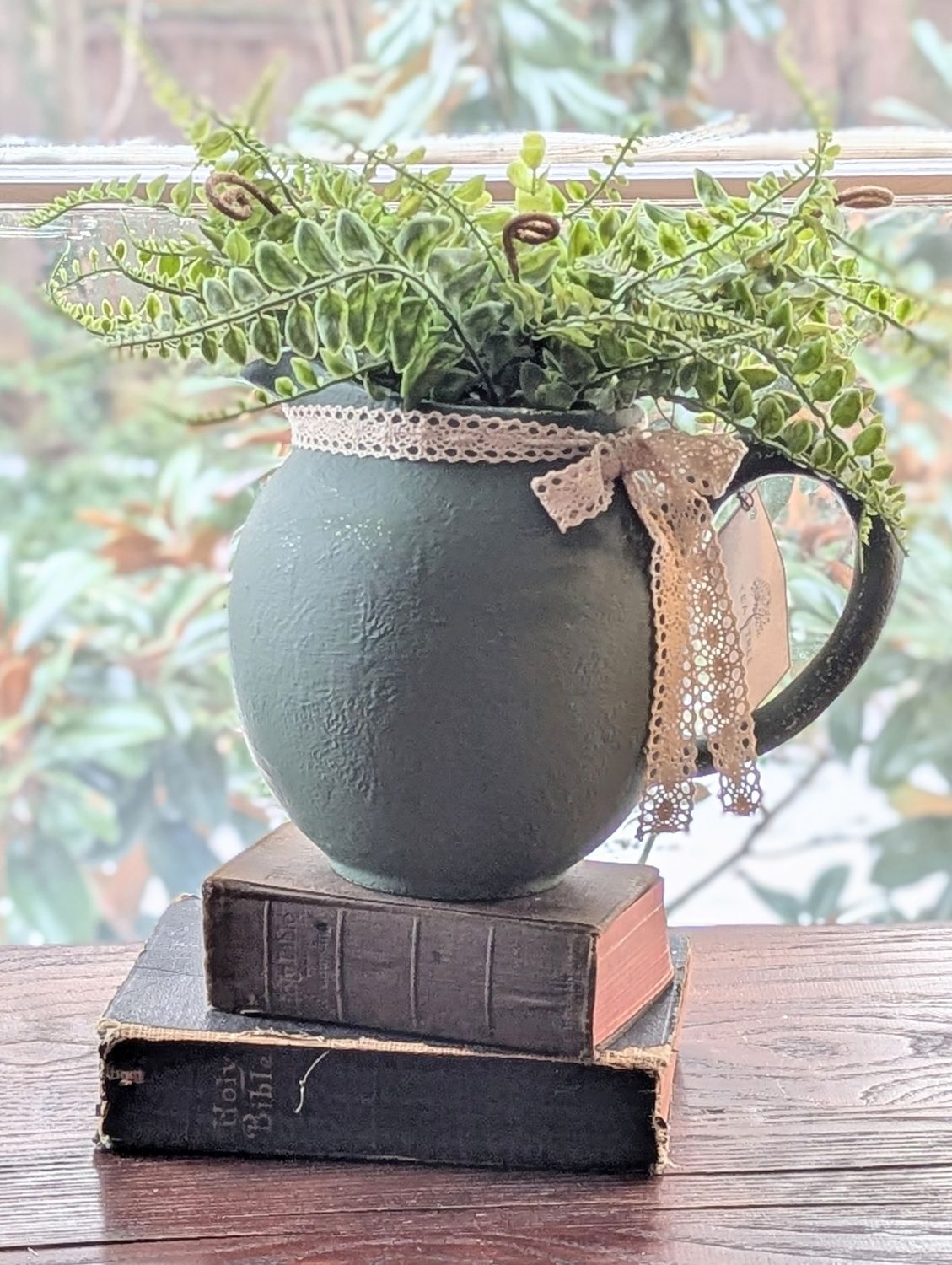 Pitcher (greenery sold separately)