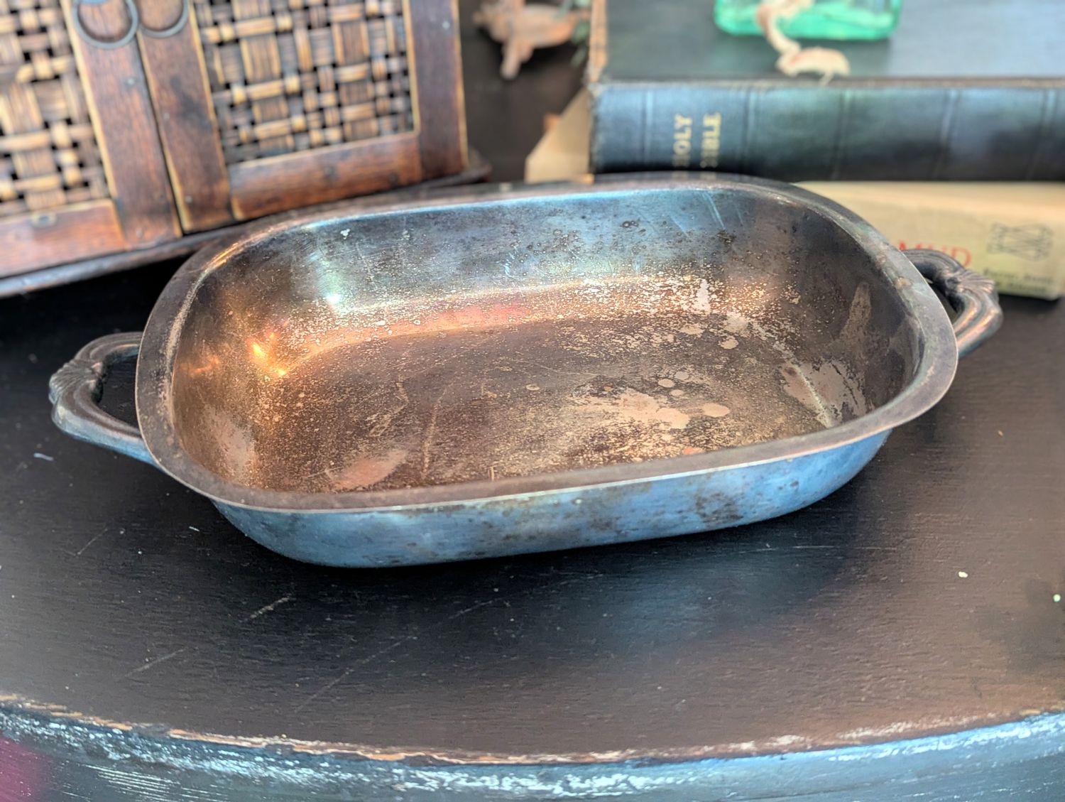 Vintage Silverplated Tray