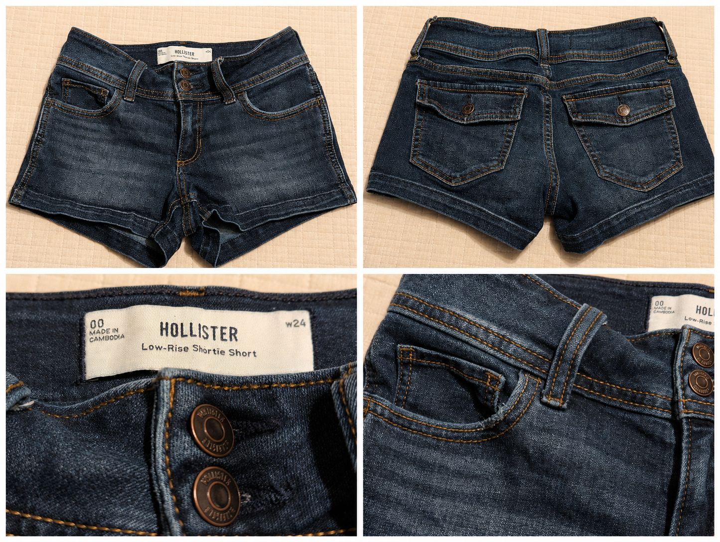 Hollister Low Rise  Shorts