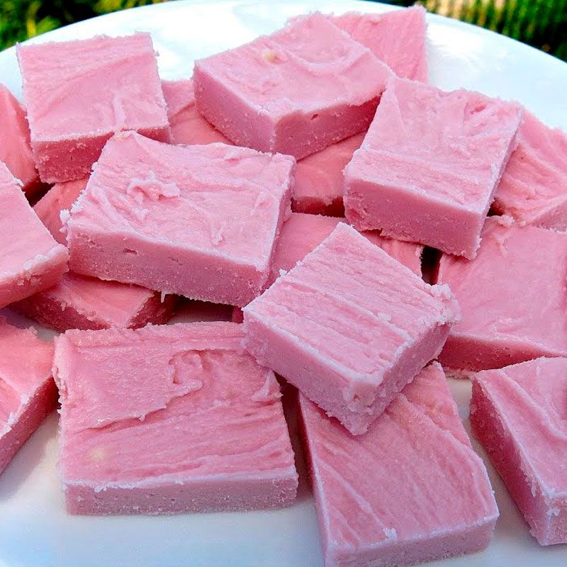 OSIDE STRAWBERRY FUDGE HOMEMADE - $6.00  ***This order requires you to pick up at The Oceanside Strawberry Shack.***On Feb. 14th, 2025 VALENTINE&#39;S DAY!