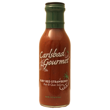 Carlsbad Gourmet Ruby Red Strawberry BBQ Sauce