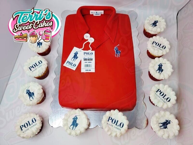 Polo Shirt Cake
